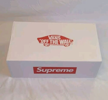 Supreme × Vans Sid 2024 BLUE | Mens Size 12 | "Fuck Em!" NIB Ships FAST! 🔥