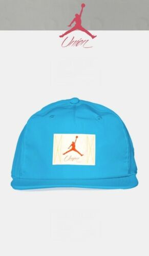 MJ Jordan x Union L.A. Hat Cap Equator Blue Habanero Red Brand New UNC In Hand!!