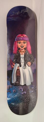 SIGNED Leticia Bufoni x Bride Of Chucky Deck Thank You Halloween Collectors Box!