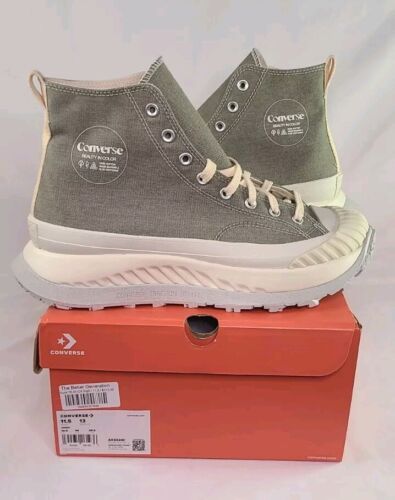 Converse Chuck 70 AT-CX HI | Mens Sz 11.5 | Green/Egret Premium CX Foam Cushion