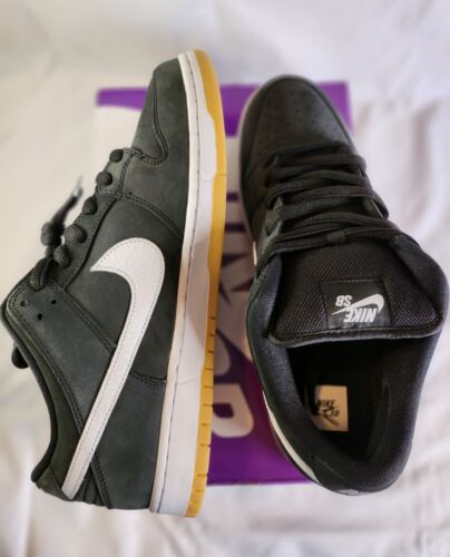 Nike SB Dunk Low Pro | Mens Size 12 | Black Gum Pack NeW!! Black White Noir Gum