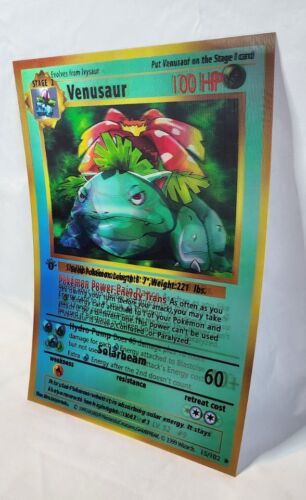 Pokemon Lenticular 3D Poster | 3 In 1 | Charizard - Blastoise - Venusaur NEW