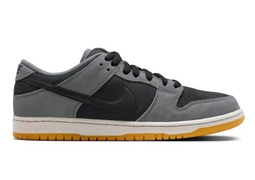 Nike SB Dunk Low Pro Dark Smoke Grey | Mens Sz 12 | Gum Bottom + 2 Laces 🔥🔥