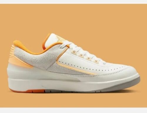 Air Jordan 2 Retro Low Melon Tint Mens Size 12 Brand New Off-White Orange Cream