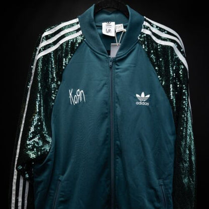 Adidas x Korn Green Sequin Jacket And Pants SET | Size XL | Only 900 Made!!