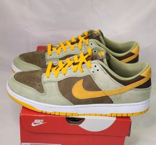 Nike Dunk Low SE | MENS SIZE 11.5 | Dusty Olive Pro Gold Ugly Duckling Pack