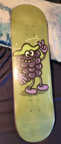 Goofy Grape FLOCKED Sean Cliver Strangelove Skateboard Deck Todd Bratrud RaRe