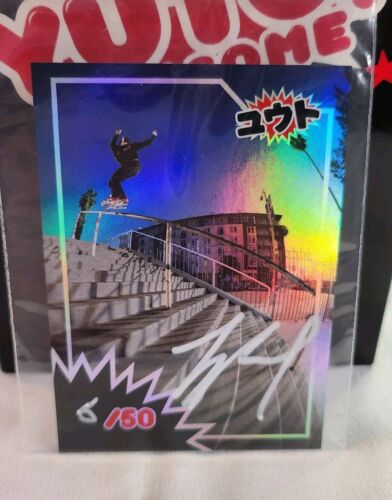 ABD Collectibles Yuto Horigome Quickstrike Autographed #6/50 Holographic Card RaRe!