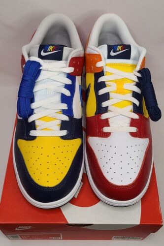 Nike Dunk Low CO.JP What The Dunk | Mens Size 12.5 | Navy Red Grey Orange P. Rod