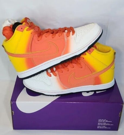 Nike SB Dunk High | Mens Size 12 | Sweet Tooth Candy Corn Halloween Theme Dunks