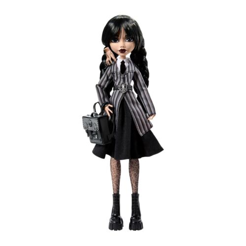 Monster High x Wednesday Addams Family Doll | Mattel Nevermore Uniform + THING🔥