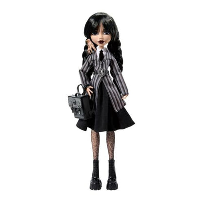 Monster High x Wednesday Addams Family Doll | Mattel Nevermore Uniform + THING🔥