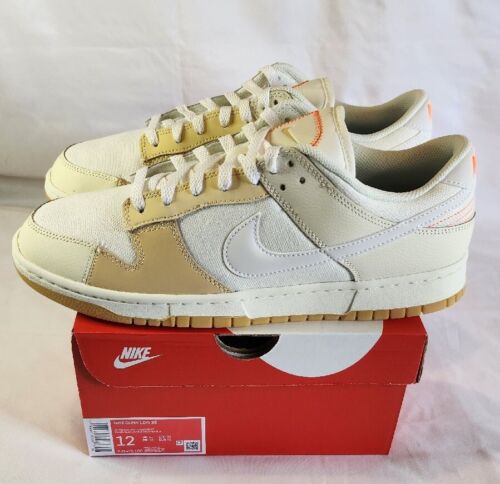 Nike Dunk Low SE “If Lost Return To” Sail Off-White Cream MENS SIZE 12 New