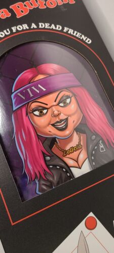 SIGNED Leticia Bufoni x Bride Of Chucky Deck Thank You Halloween Collectors Box!