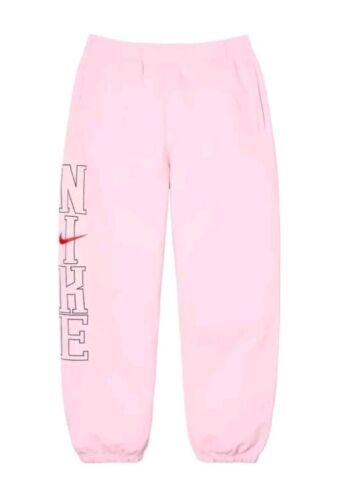 Supreme x Nike Sweatpants Light Pink | Size LARGE | NWT Nigo Jordan Streetwear