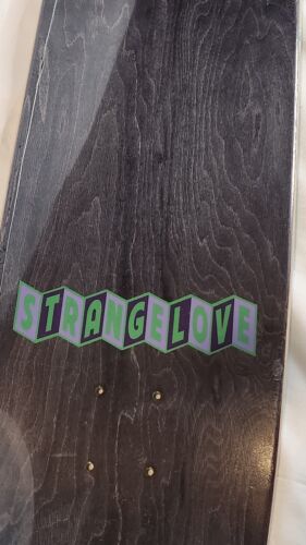 StrangeLove 420 "GLITTER RED" Strawberry Cough Deck 8.875 Super RaRe Skateboard