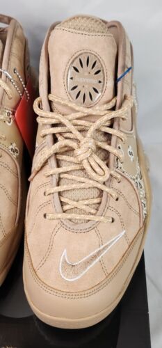 Nike Air Zoom Flight 95 x Supreme SP HEMP | Mens Size 12 | Tan & White + Sticker