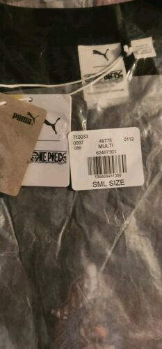 Puma x One Piece All-Over Print Graphic Shirt | Size SMALL | Sold OUT Anime HOT!