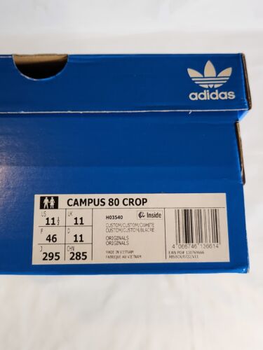 Adidas Campus 80s "Crop 420" Mens Size 11.5 Tear Away Materials New 2023 Sneaker