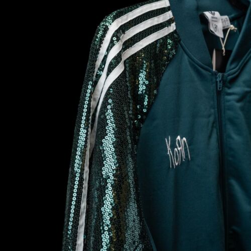 Adidas x Korn Green Sequin Jacket And Pants SET | Size LARGE | Only 900 Made!!