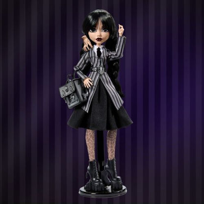 Monster High x Wednesday Addams Family Doll | Mattel Nevermore Uniform + THING🔥