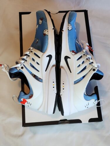 Nike X Sanrio Hello Kitty Air Presto QS Mens Size 12 University Blue Black White