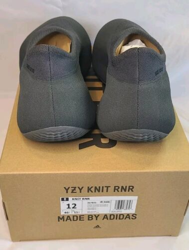 Adidas Yeezy Knit Runner Stone Onyx | Mens Size 12 | NeW Boost Foam Comfort