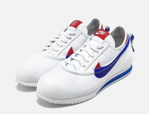 Nike x Clot Cortez SP Forrest Gump Size 12.5 Mens Red White Blue IN HAND