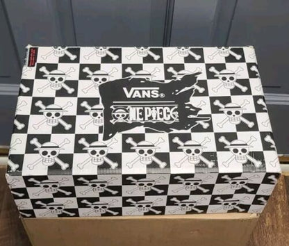Vans x One Piece Sk8-Hi 'Punk Hazard' 360° Graphic | Size 11.5 | Monkey D. Luffy Zoro Usopp Franky Nami Sanji Robin