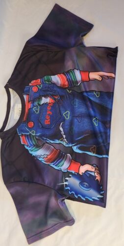 Thank You x Chucky Buddy Doll T-Shirt Mens Sz LARGE Skate Horror Halloween Reyes