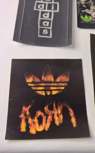 Korn x Adidas Sticker Pack From Every Collab - 12 Stickers - Super RARE! 🔥