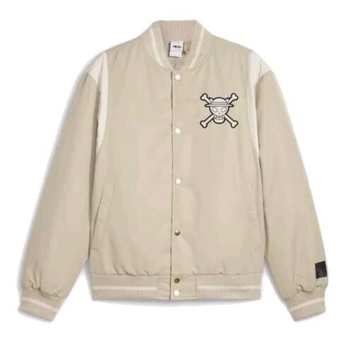 Puma x One Piece Luffy Varsity Jacket  | Size LARGE | Gear 5 Anime Devil Fruit