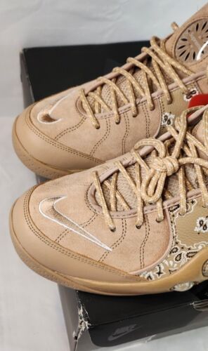 Nike Air Zoom Flight 95 x Supreme SP HEMP | Mens Size 12 | Tan & White + Sticker