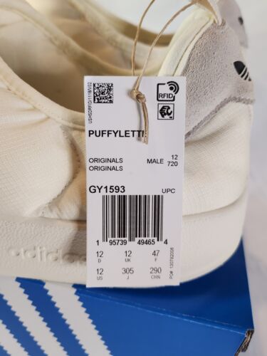 MEN'S Adidas Originals PUFFYLETTE SHOES White - GY1593 - Size 12