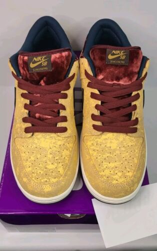 Nike SB Dunk Low City Of Cinema  | Size 13 | Red Velvet Gold Wheat SHIPS TODAY!