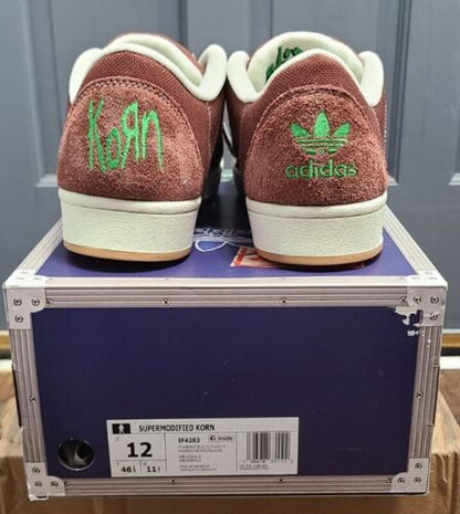 Adidas x Korn Supermodified | Mens Size 12 | Fox Brown Core Black LIMITED TO 600