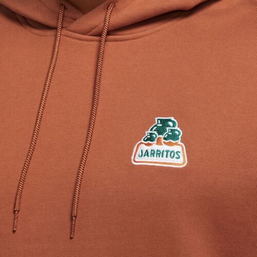 Nike SB x Jarritos Hoodie Mens Size LARGE Dark Russet NWT Streetwear