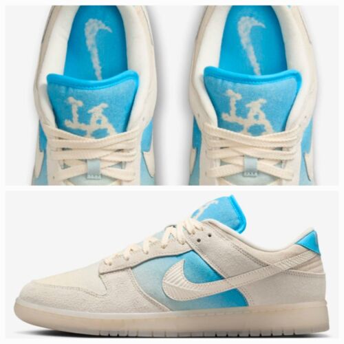 Nike Dunk Low "LA"Los Angeles Baltic Blue | Mens 6.5 / Womens Size 8 FLUFFY TOUNGE 🔥