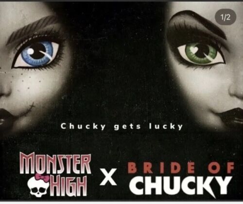 Mattel Skullector Monster High Bride of Chucky Tiffany Doll Set 2 Pack Gift Idea