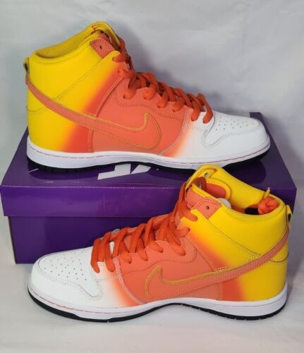 Nike SB Dunk High | Mens Size 12 | Sweet Tooth Candy Corn Halloween Theme Dunks