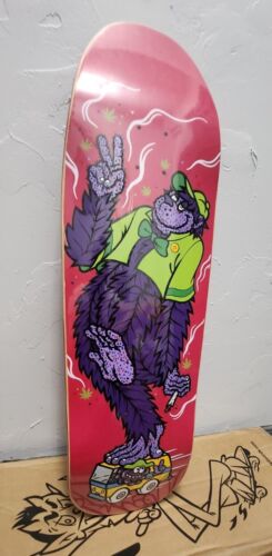 Strangelove Grape Ape HOT PINK Skateboard Deck Todd Bratrud Sean Cliver 9.75 NEW