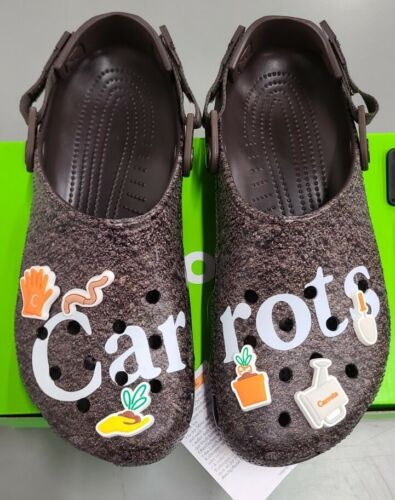 Crocs Clog x Carrots Exprosso Mens 10 Brand New HOT Summer Spring Shoes Mocha