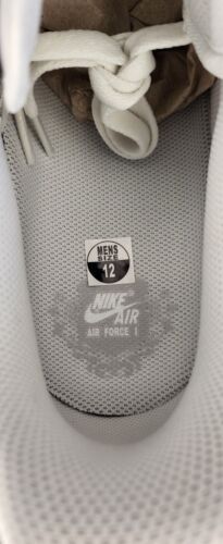 Nike Air Force 1 x Travis Scott Utopia Album -Mens Size 12- Low Top Triple White
