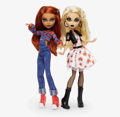 Mattel Skullector Monster High Bride of Chucky Tiffany Doll Set 2 Pack Gift Idea