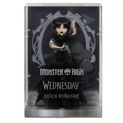 Monster High x Rave'N Dance Wednesday Doll | Addams Family Nevermore Academy 🔥