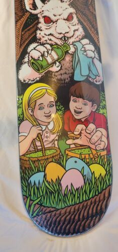 Strangelove Ether Bunny Deck Todd Bratrud Blue Stain Easter Killer Bunny 8.750"