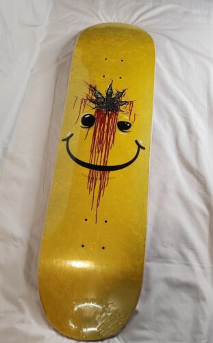 Strangelove 420 Skateboards Mr. Nice Guy Deck Art By Todd Bratrud Hidden WEED