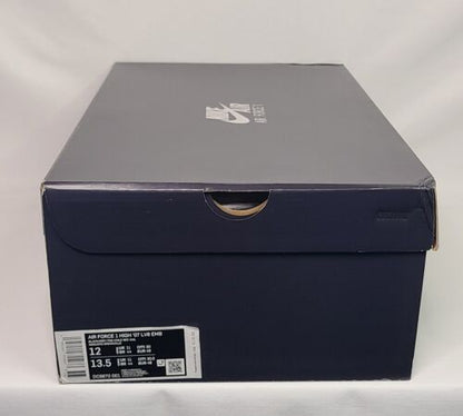 Nike Air Force 1 High '07 LV8 NBA 75th Ani | Mens 12 | Red Black Grey Fog RARE!