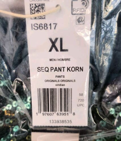 Adidas x Korn Green Sequin Jacket And Pants SET | Size XL | Only 900 Made!!