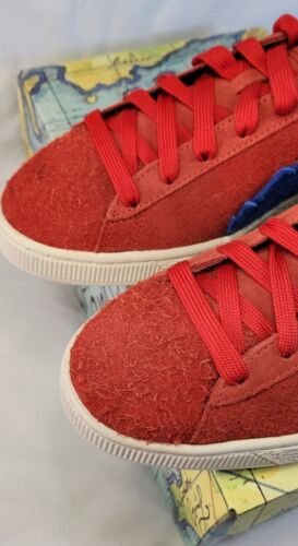 Puma x One Piece Suede 'BUGGY' | MENS SZ 12 | Ultra Red Anime Collab Ships FAST!